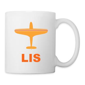 Aéroport de Lisbonne - Portugal - Spotter - Spotting - Mug blanc - blanc - Droite