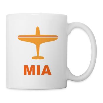 Flughafen Miami - Florida USA - Amerika - Spotter - Tasse - Weiß - Rechts