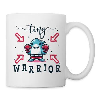 Tiny Warrior - Encouragement - Lucky Charm - Mug - white - Right