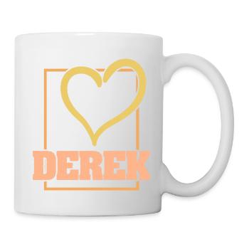 Heart Derek - Mug - white - Right