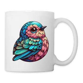 Vibrant Feathered Serenity - Mug - white - Right