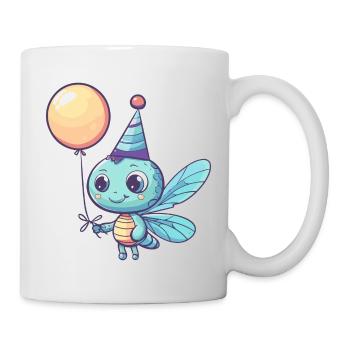Dragonfly Birthday Baby - Mug - white - Right