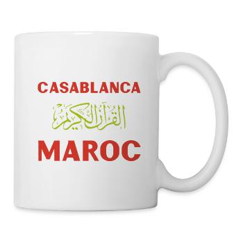 Casablanca Maroc - Mug blanc - blanc - Droite
