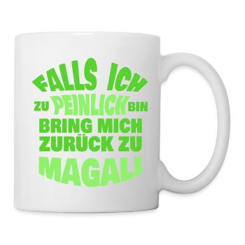 Jungesellenabschied Magali - Tasse - Weiß - Rechts