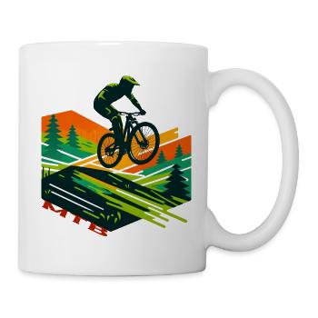 MTB Bike - Mug - white - Right