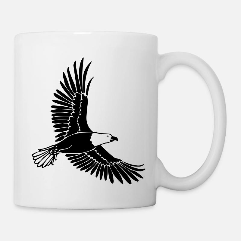 Adler - Tasse - Weiß