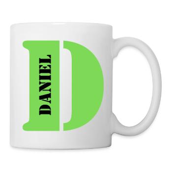 D Daniel - Tasse - Weiß - Rechts