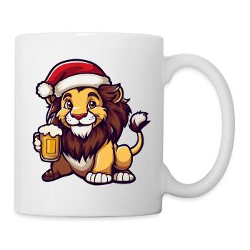 Lion Bière Noël Noël - Mug blanc - blanc - Droite