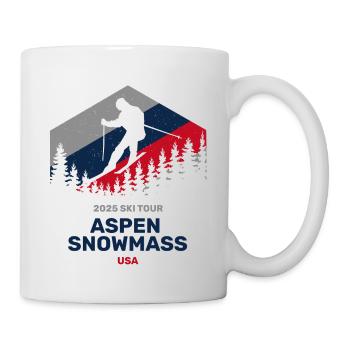 Aspen Snowmass, USA 2025 Ski Tour Clothing - Mug - white - Right