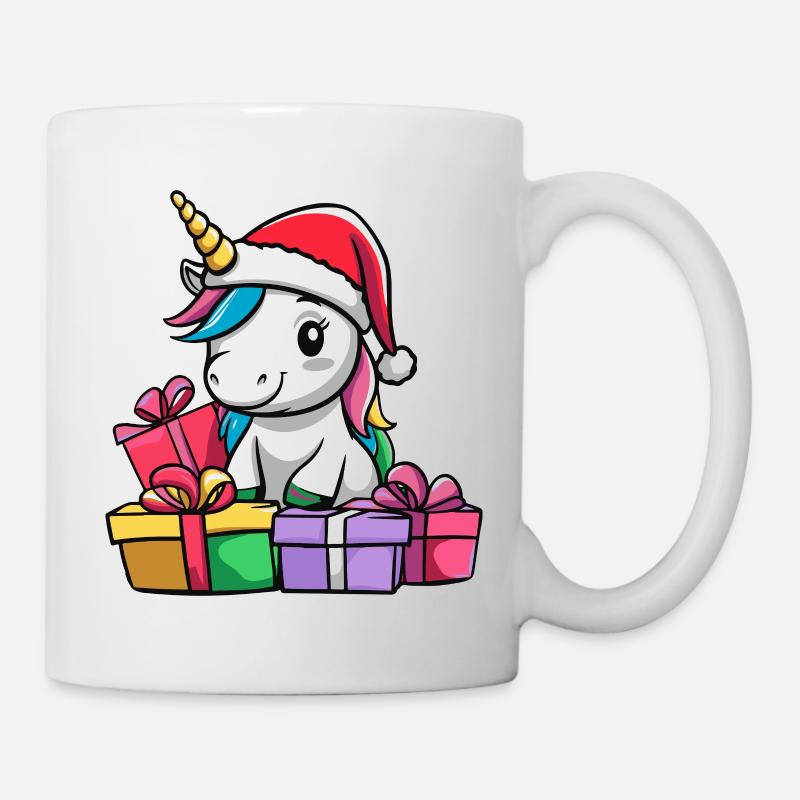 Unicorn Christmas Gifts - Mug - white