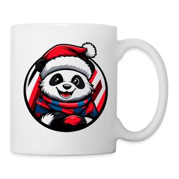 Panda Noël Noël - Mug blanc - blanc - Droite