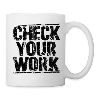 Mathematik leicht gemacht - Tasse - Weiß - Rechts