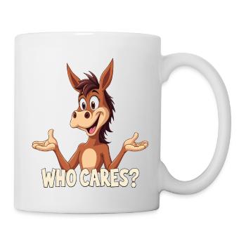 Wen interessiert das - Tasse - Weiß - Rechts