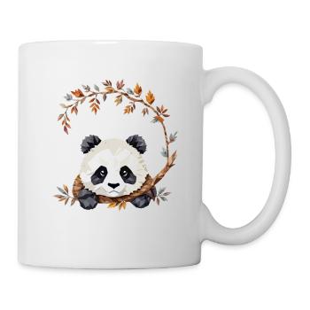 Panda Playful Adorable Fun Animal Colorful - Mug - white - Right