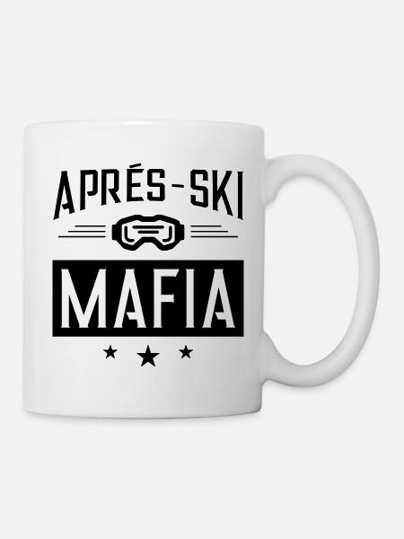 Apres Ski Mafia Spruch - Tasse - Weiß