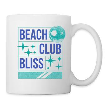 Beach Club Bliss – Ambiance estivale et festive - Mug blanc - blanc - Droite