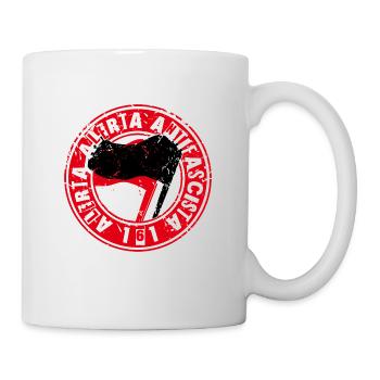Alerta Alerta Antifascista 161Antifa - Mug blanc - blanc - Droite