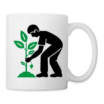 Tree Plants Garden Environment - Mug - white - Right