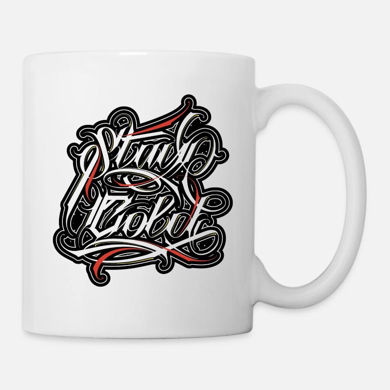 Bleiben Sie kalt - Tasse - Weiß