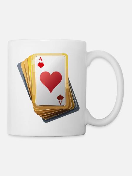 CARDS - Tasse - Weiß