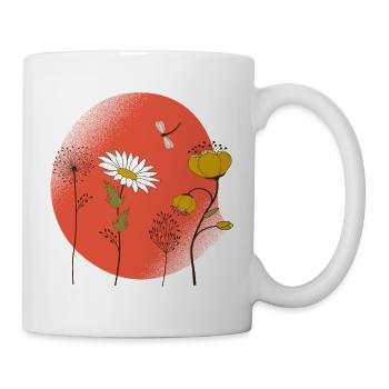 Floral ornament - Mug - white - Right