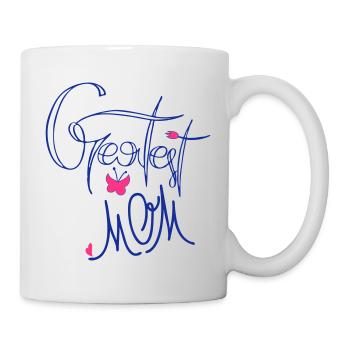 Greatest Mom Mother's Day - Mug - white - Right