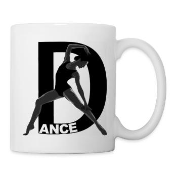 Tanzen Sie anmutig - Tasse - Weiß - Rechts