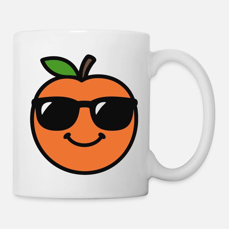 Tête d'Orange - Mug blanc - blanc