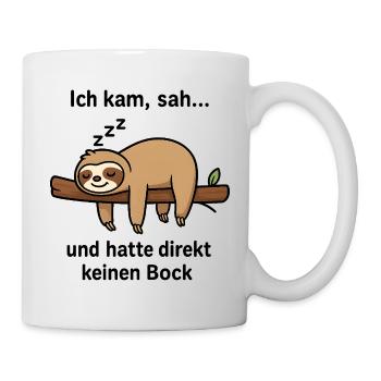 Sloth Gift Sloth Office Work Colleague - Mug - white - Right