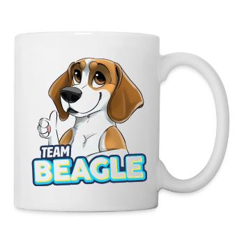TEAM Beagle - Lemon - Mug - white - Right