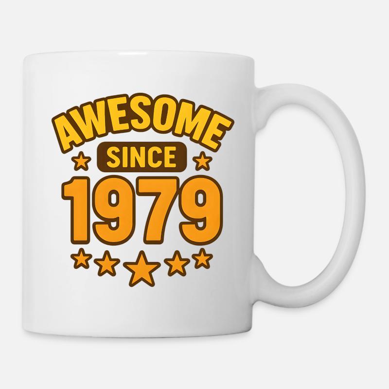 Awesome since 1979 - Mug - white