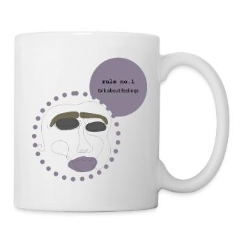 talk about feelings 2 - Mug - white - Right