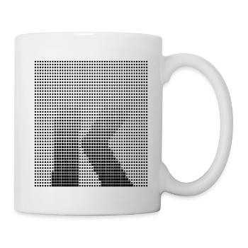 Letter K, name, the letter K - Mug - white - Right