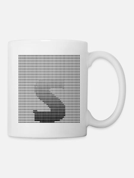 Letter S, Name, der Buchstabe S - Tasse - Weiß