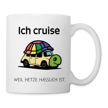 Pride Schildi - Tasse - Weiß - Rechts