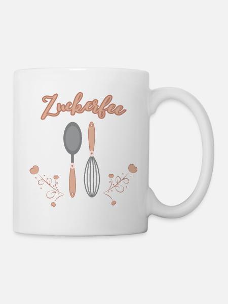 Country house style kitchen motif "Sugar Plum Fairy" - Mug - white