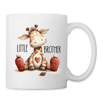 Petit frère girafe - Mug blanc - blanc - Droite
