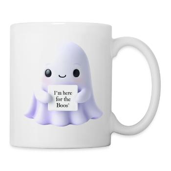 Halloween Saying Ghost Gift Idea - Mug - white - Right