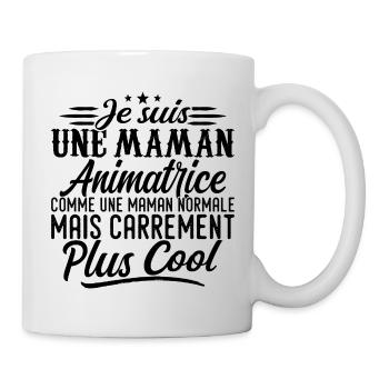 Gastmutter: normal, aber knallharter - Tasse - Weiß - Rechts