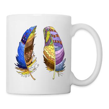 Stylo - Mug blanc - blanc - Droite