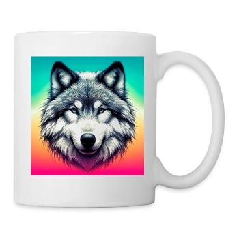 Wolf - Mug - white - Right