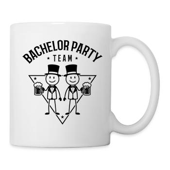 Bachelor Party Team Junggeselle - Mug - white - Right
