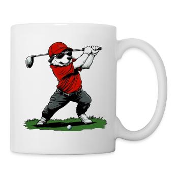 Golf pour chiens - Mug blanc - blanc - Droite
