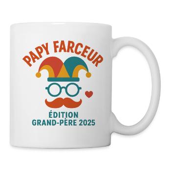 Opa Prankster – Opa Edition 2025 - Tasse - Weiß - Rechts