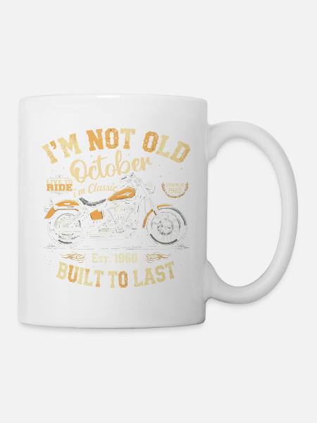 Geburtstag October 1960 Jahrestag oktober 1960 - Tasse - Weiß