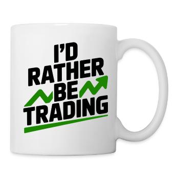 Ich würde lieber handeln - Tasse - Weiß - Rechts