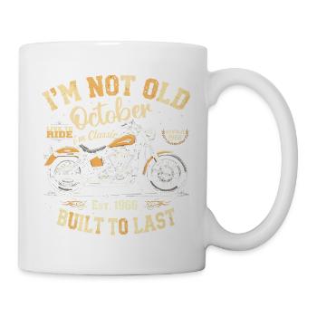 Geburtstag October 1966 Jahrestag oktober 1966 - Tasse - Weiß - Rechts