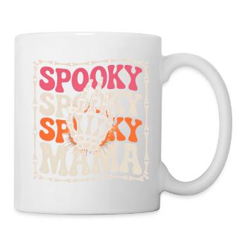 Spooky Mama Skeleton Hand - Mug - white - Right
