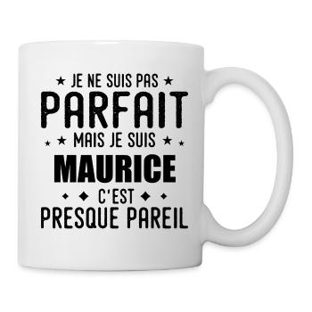 Mauritius: authentic, imperfect, top, perfection - Mug - white - Right