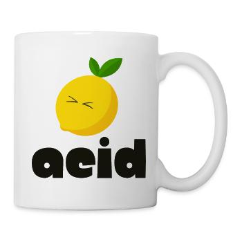 SÄURE - Tasse - Weiß - Rechts